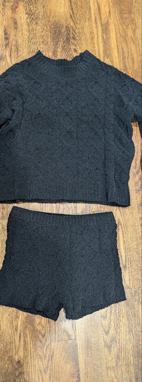 knit matching sweater set